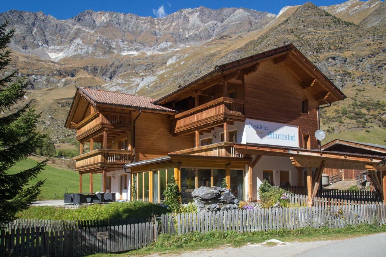 Apparthotel Marteshof Pfelders Exterior foto